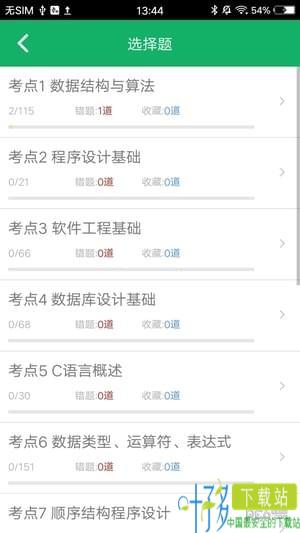 c语言二级考试题库app下载