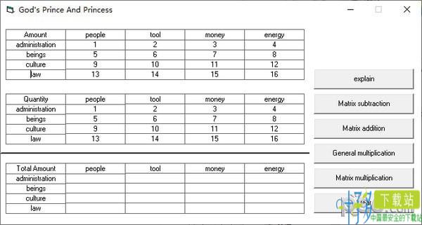 Socialist Matrix calculator(社会矩阵计算器)